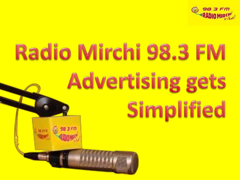 Ads on Radio Mirchi