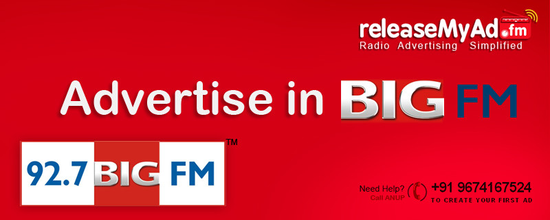 Online Advertisement Booking in Big FM at the lowest cost ...