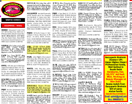 Samples of Classified Text Advertisments 