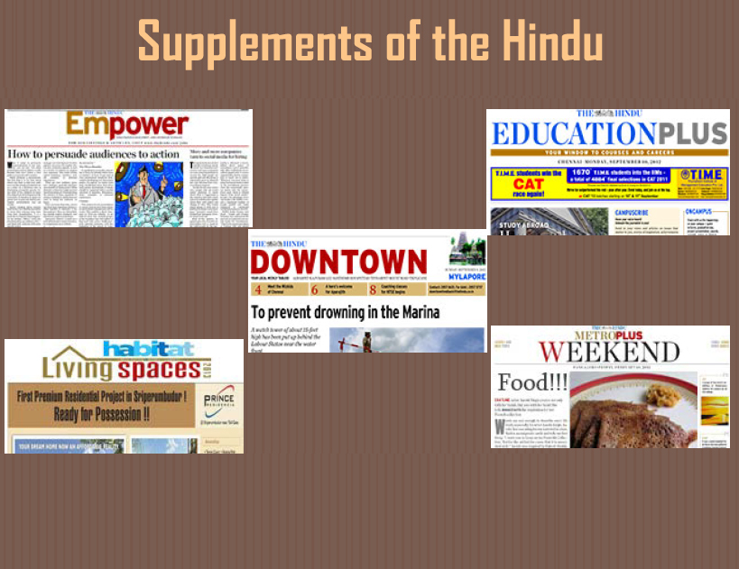 supplements-of-the-Hindu
