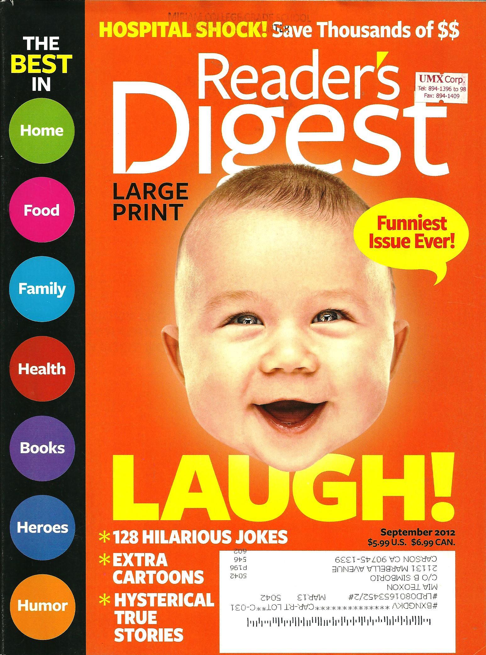 Reader S Digest Magazine Cover - vrogue.co
