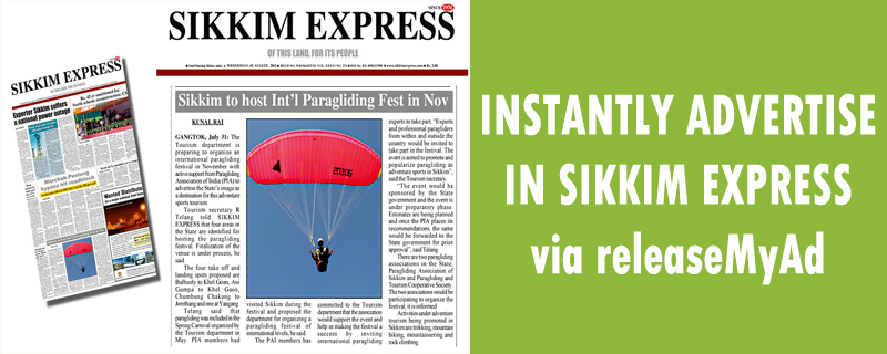 sikkim -express-ads
