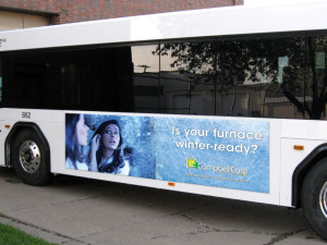 Advertising on Tourist Bus