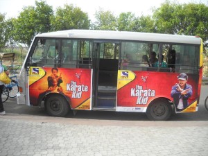 DMRC bus Advertising