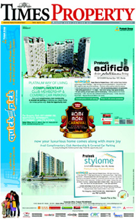 Times of India Property Ads