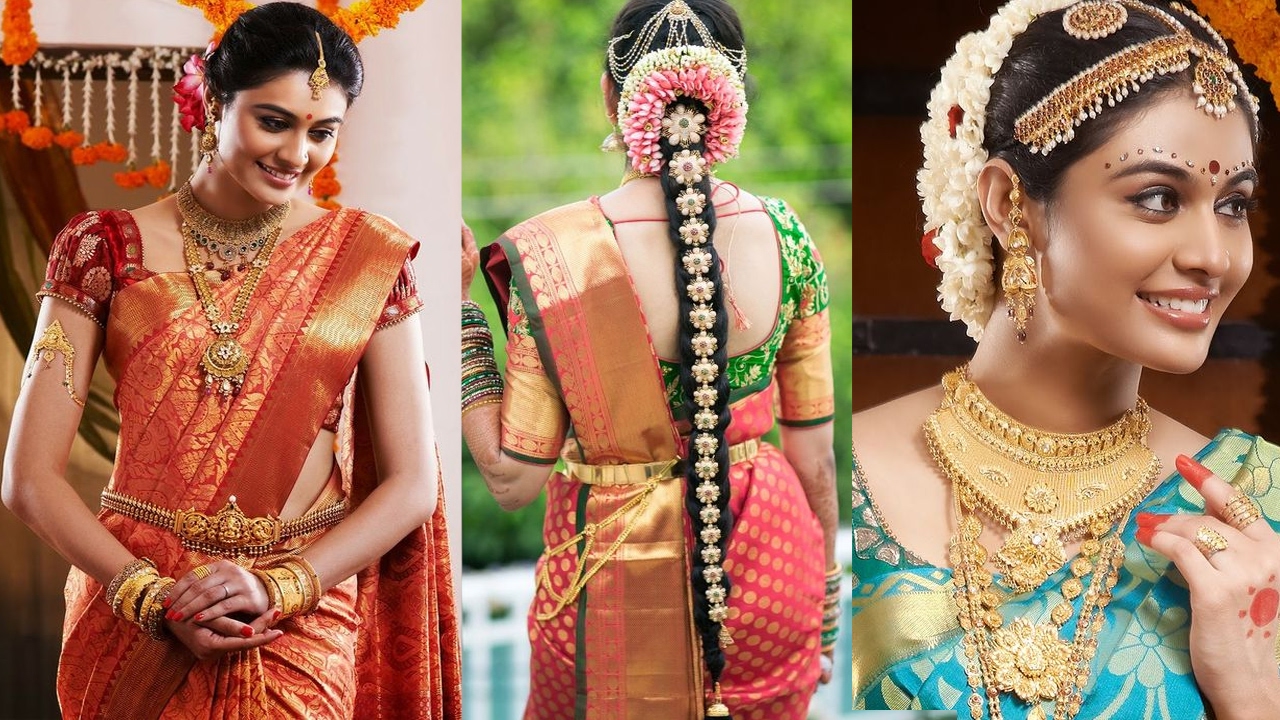 Tamil bride | Indian bridal, Indian bridal hairstyles, South indian bride