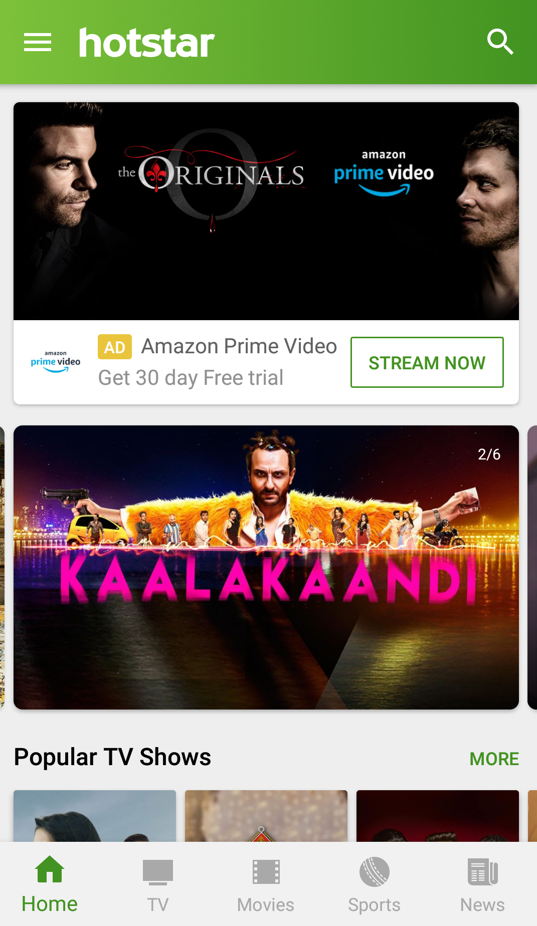 Hotstar Advertisement