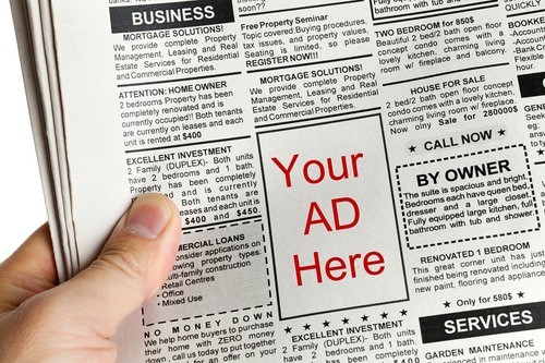 Advertising on Newspapers