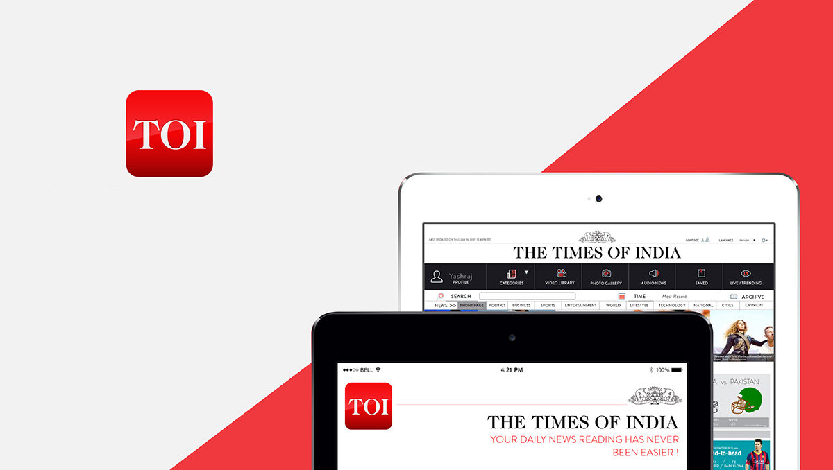 digital advertising on toi app now can be done in a few simple steps |  releasemyad blog
